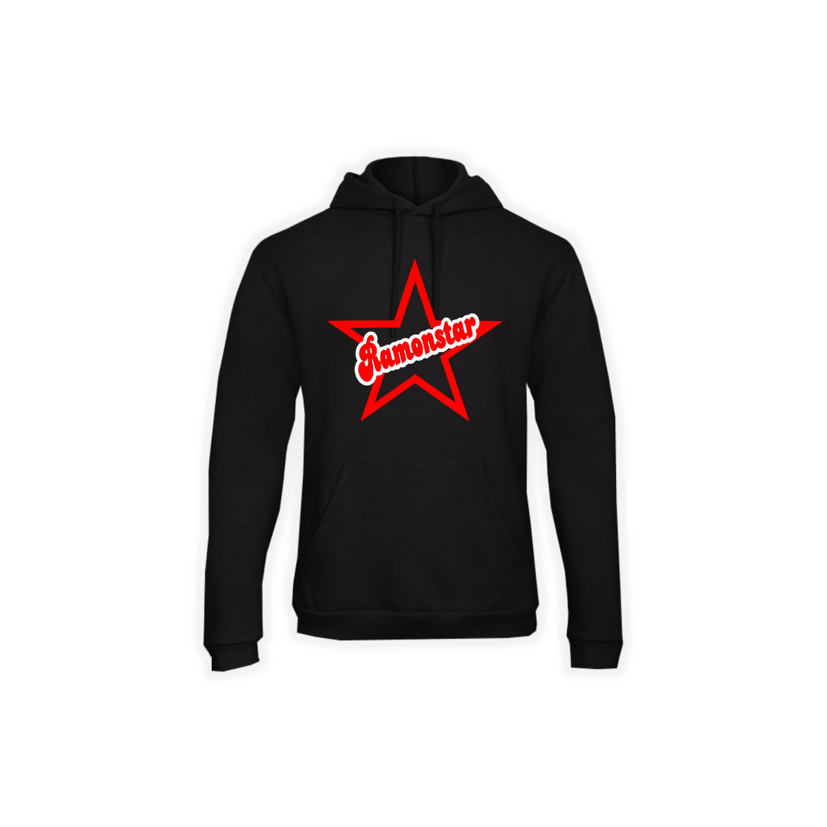 Kapuzen Sweat-Shirt "RAMONSTAR Logo" schwarz