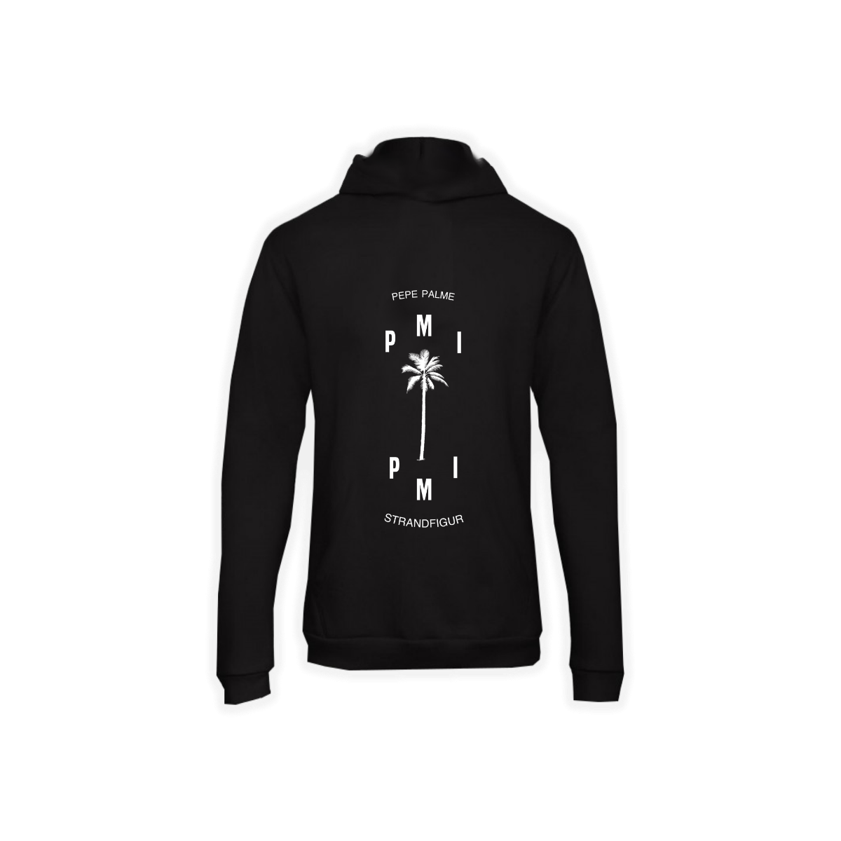 Kapuzen Sweat-Shirt „Pepe Palme PMI” schwarz