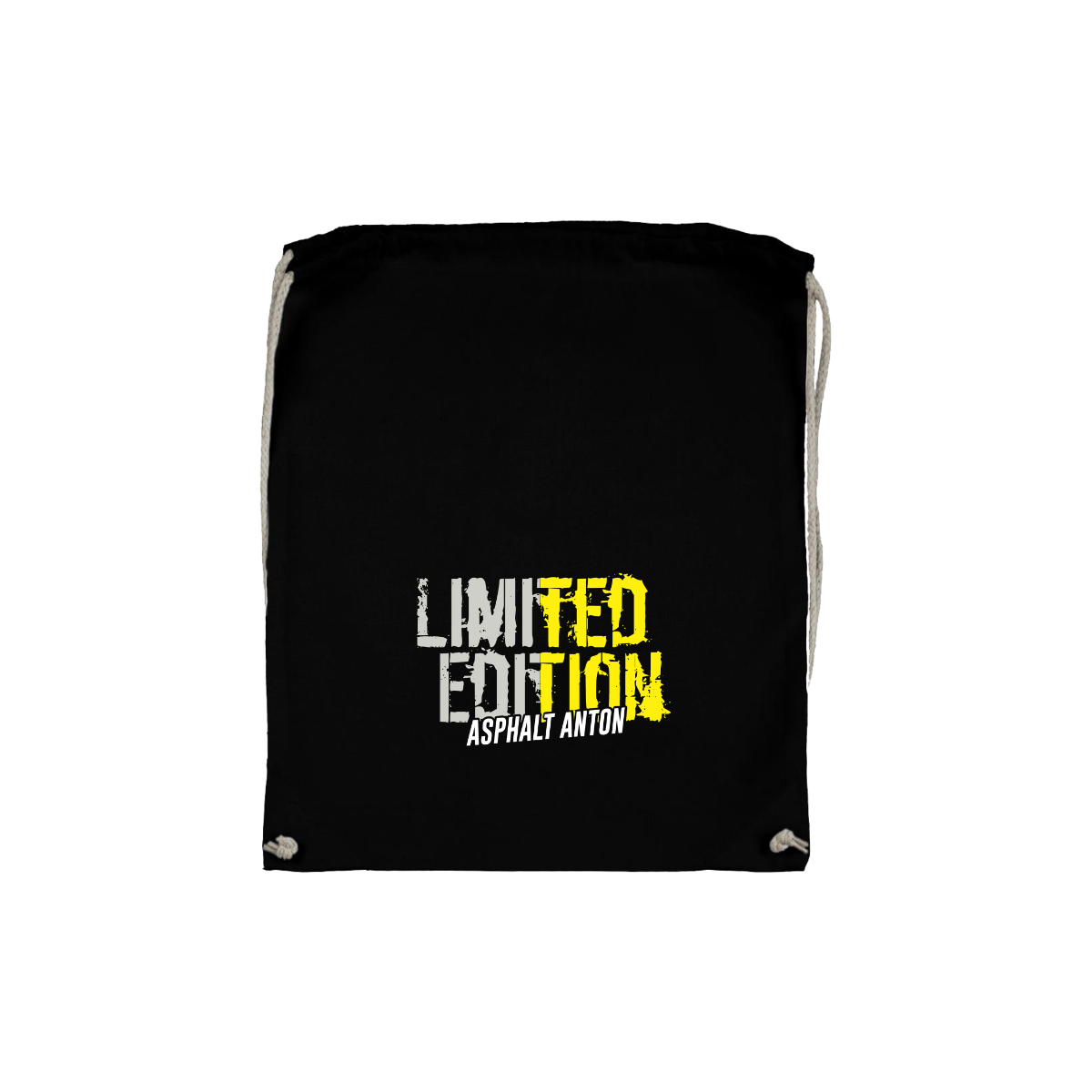 Stoffbeutel "LIMITED EDITION" schwarz