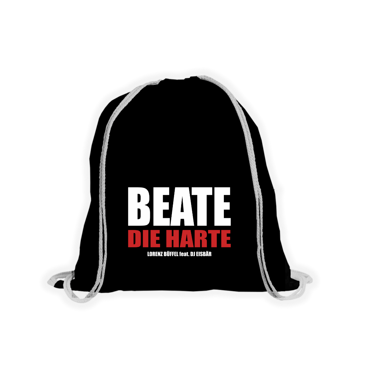 Stoffbeutel „BEATE DIE HARTE” schwarz