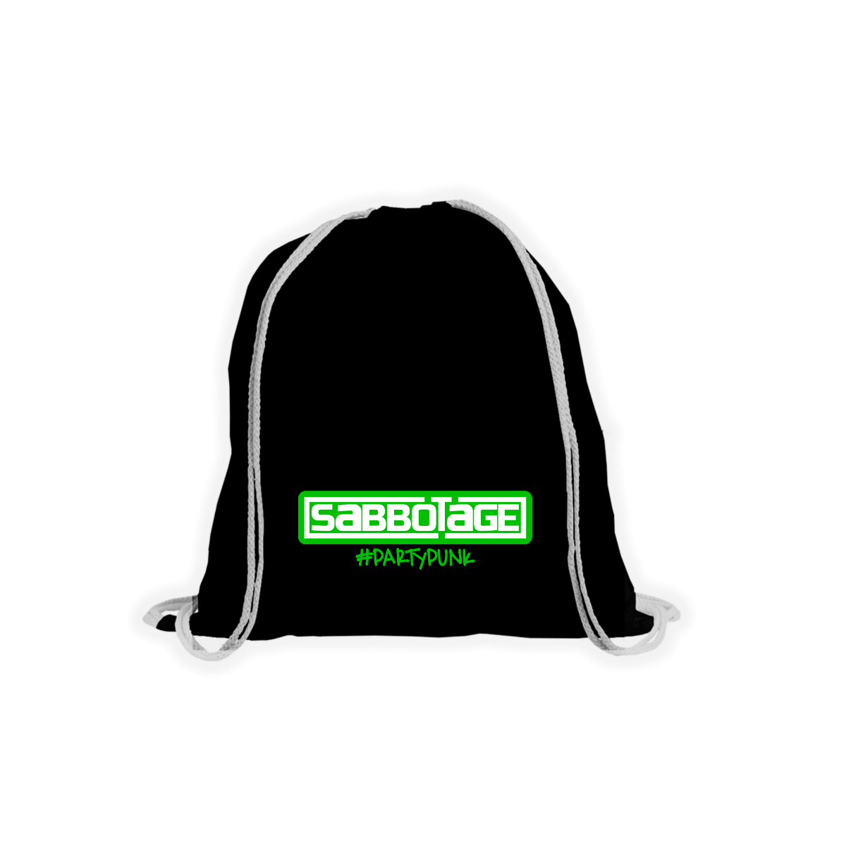 Stoffbeutel "SABBOTAGE Logo" schwarz