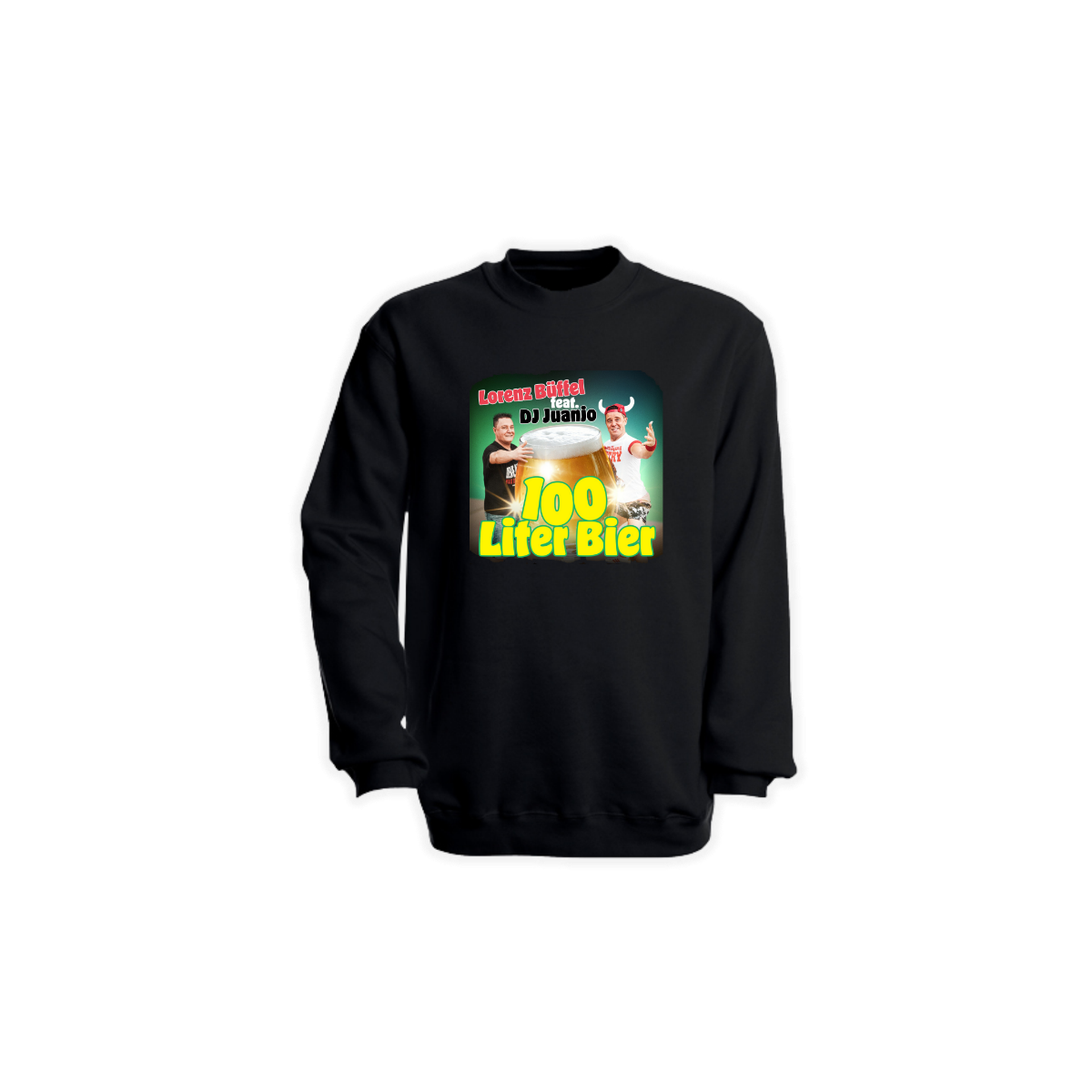 Sweat-Shirt "100 LITER BIER" (bunt)