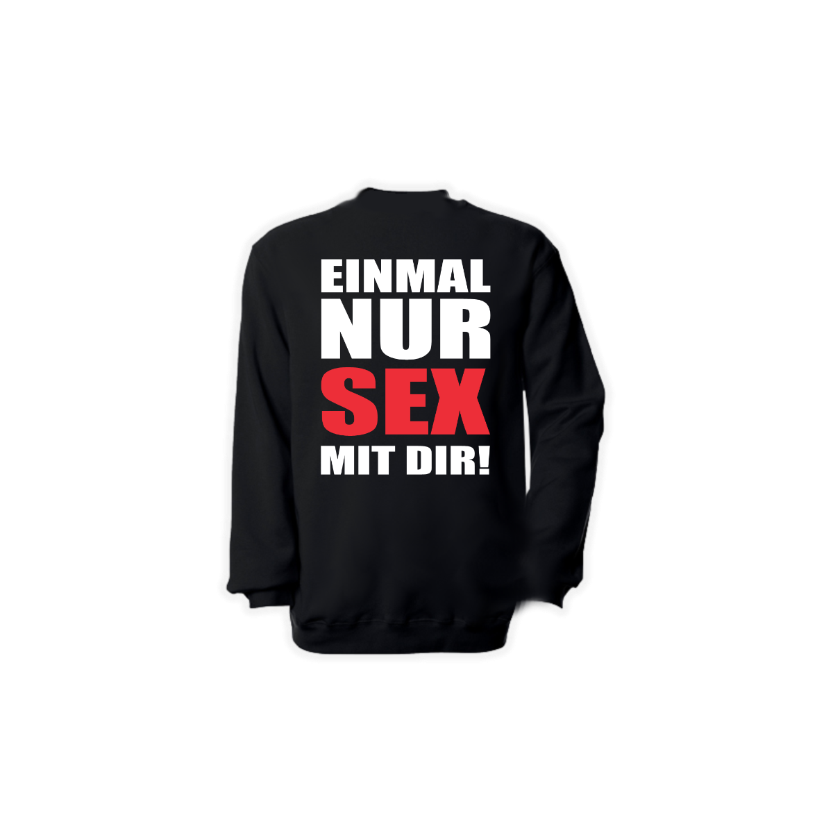 Sweat-Shirt „BEATE DIE HARTE” schwarz