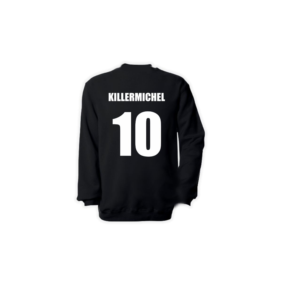 Sweat-Shirt "KILLERMICHEL 10" schwarz