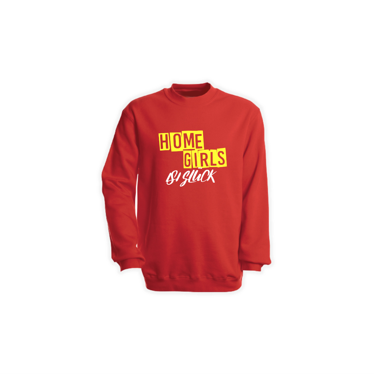 Sweat-Shirt "HOMEGIRLS" rot