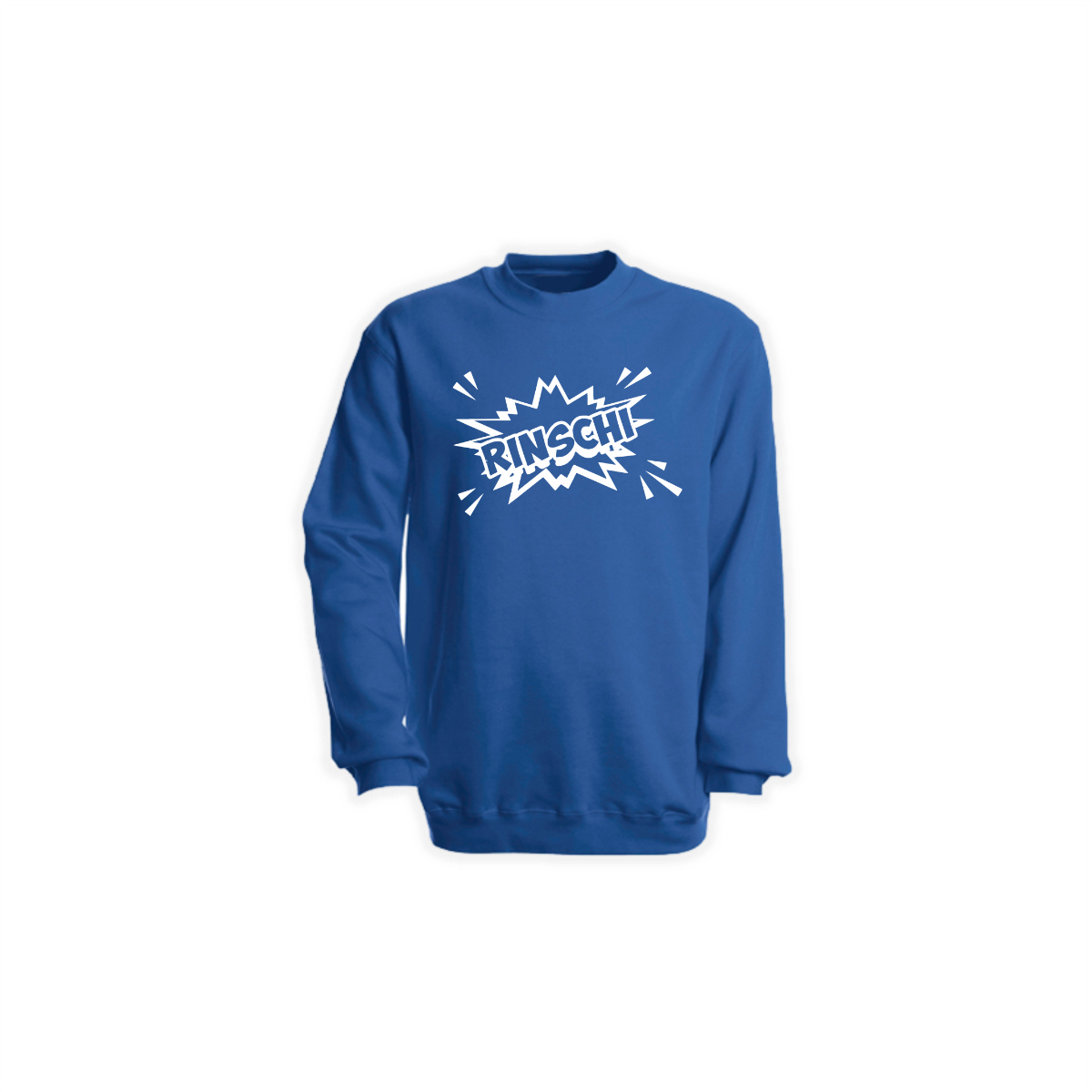 Sweat-Shirt "RINSCHI Logo" blau