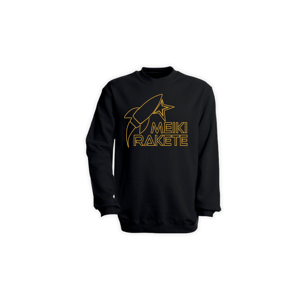 Sweat-Shirt "MEIKI RAKETE Logo" schwarz