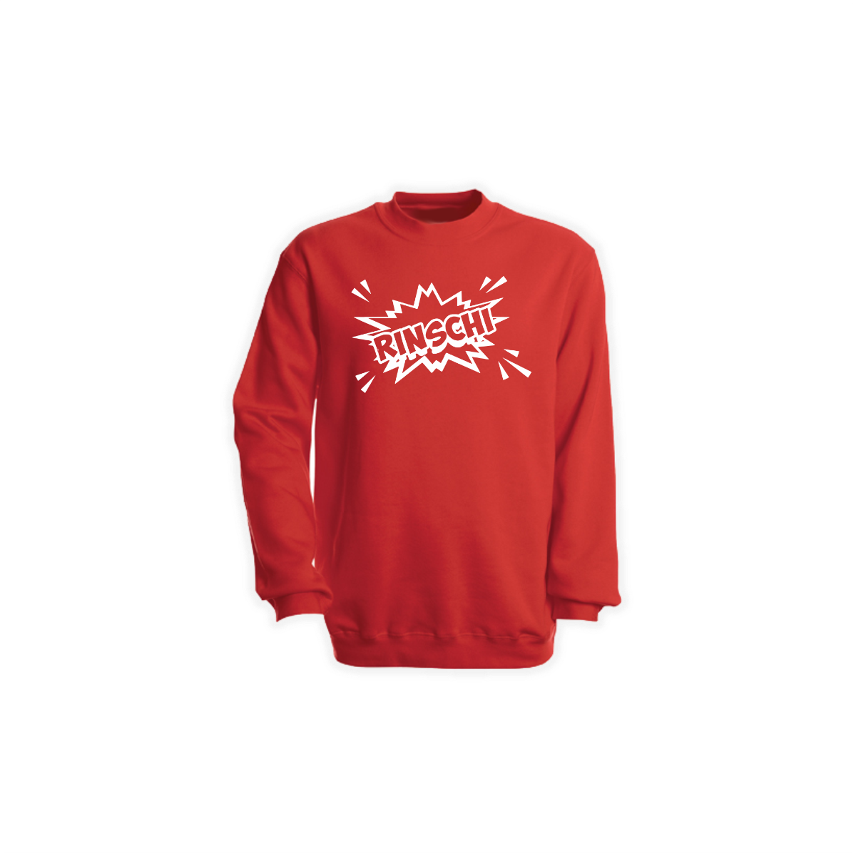 Sweat-Shirt "RINSCHI Logo" rot