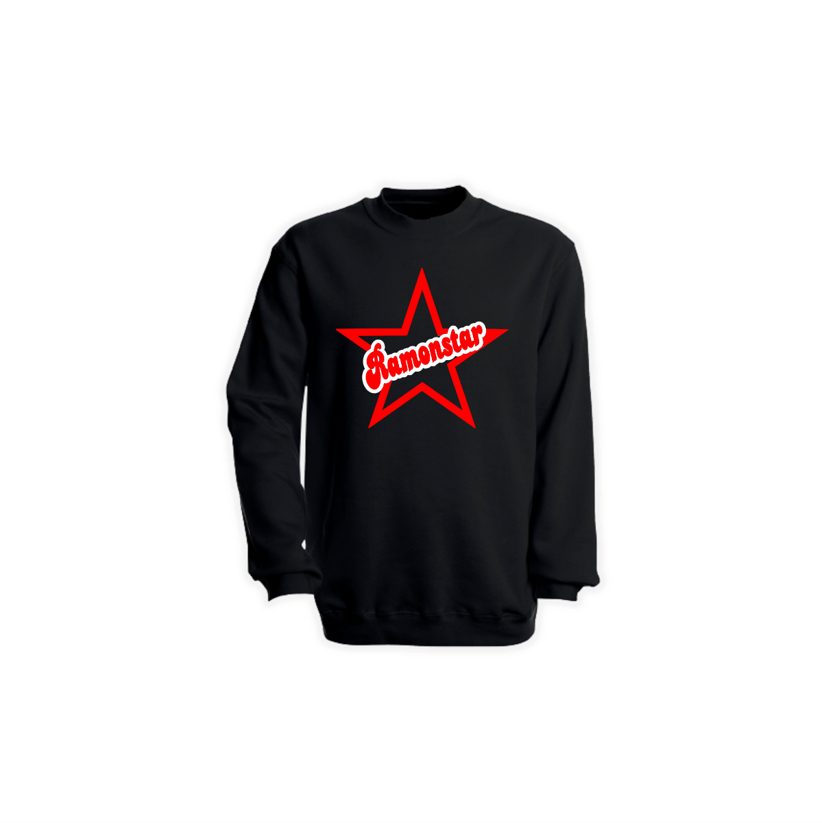 Sweat-Shirt "RAMONSTAR Logo" schwarz