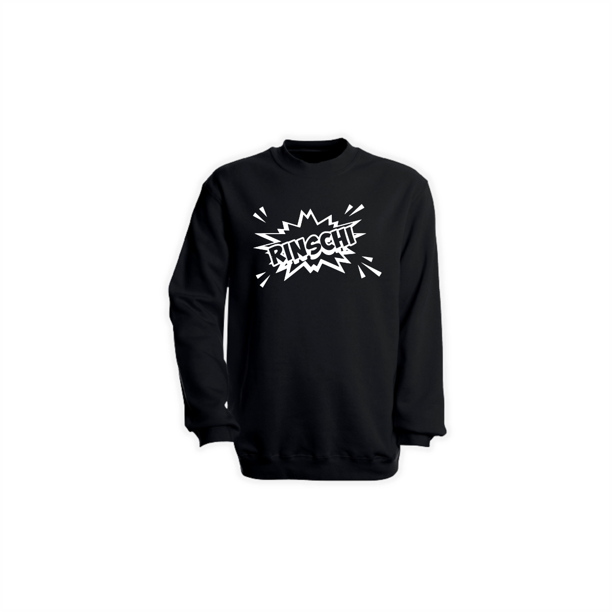 Sweat-Shirt "RINSCHI Logo" schwarz