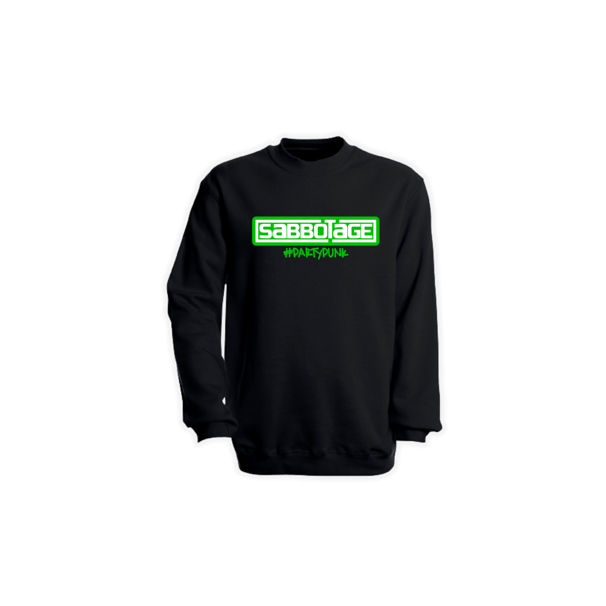 Sweat-Shirt "SABBOTAGE Logo" schwarz