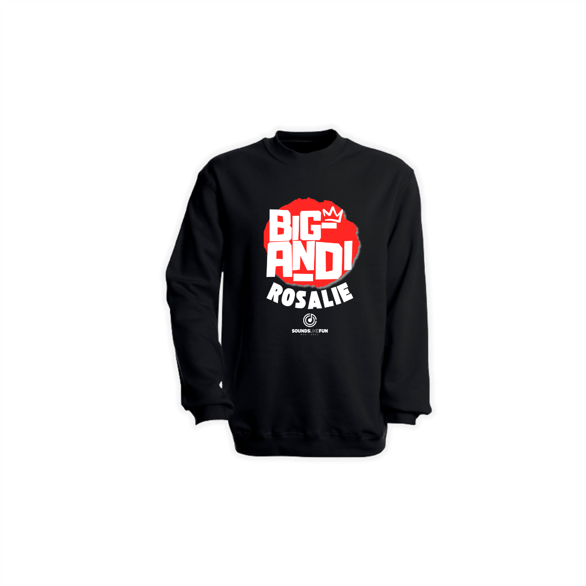 Sweat-Shirt "ROSALIE" schwarz
