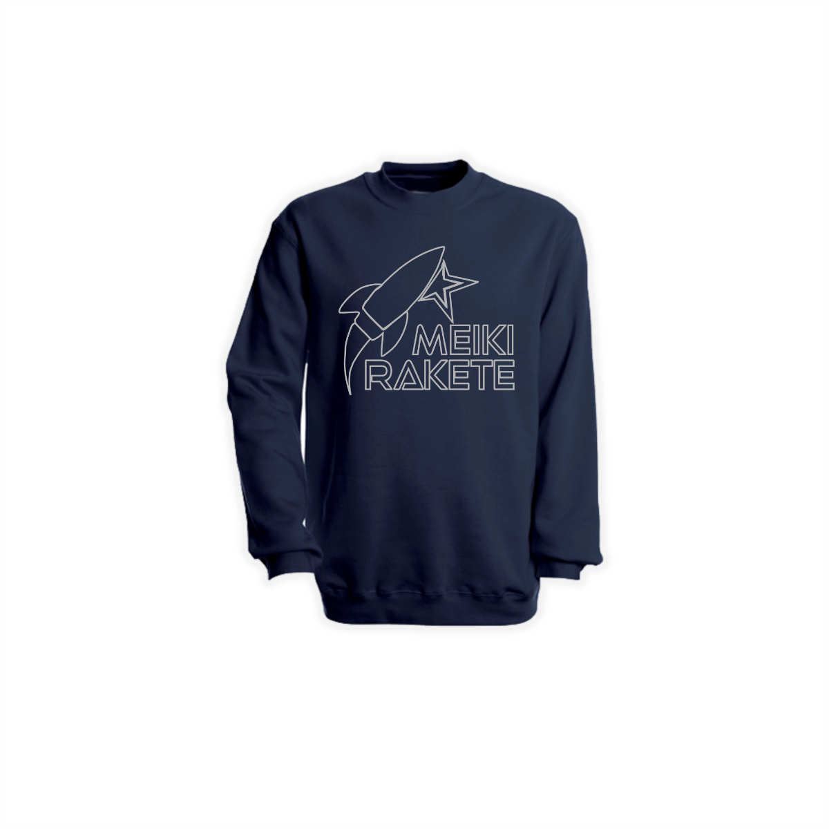 Sweat-Shirt "MEIKI RAKETE Logo" navy