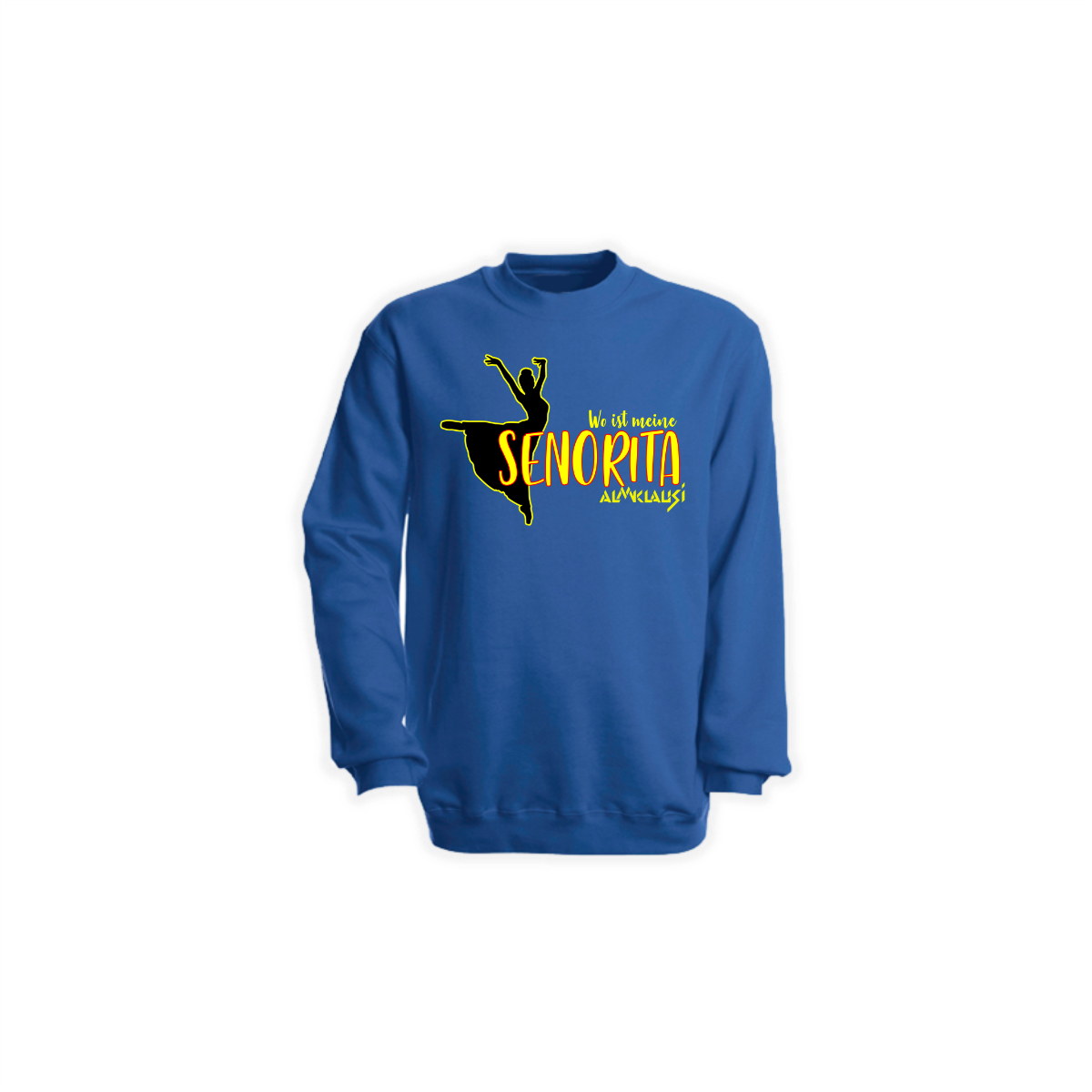 Sweat-Shirt "SEÑORITA" blau