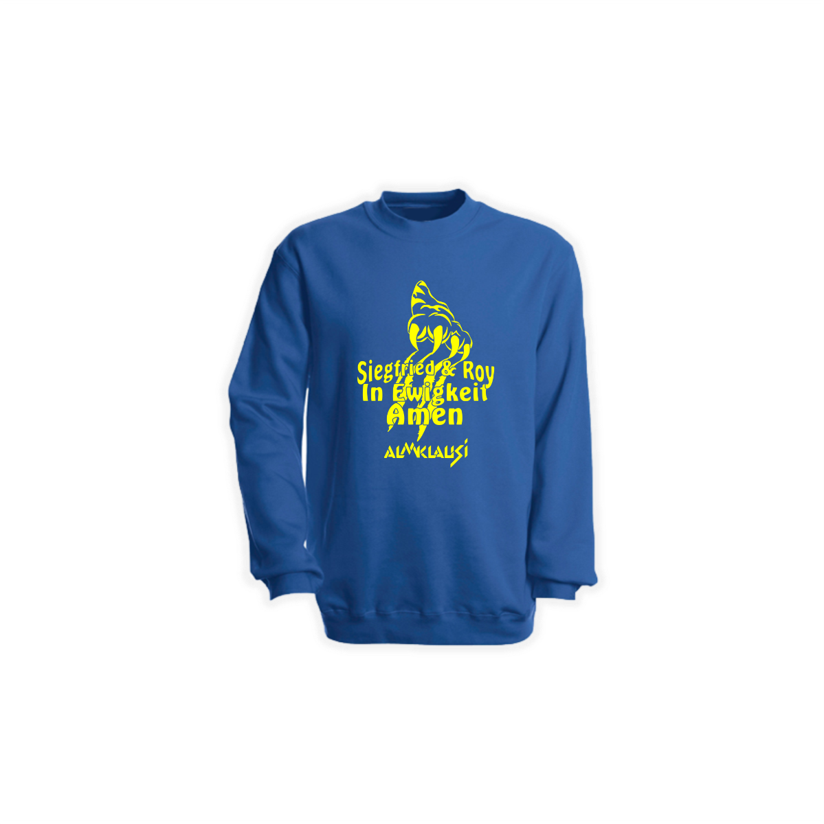 Sweat-Shirt "SIEGFRIED & ROY" blau