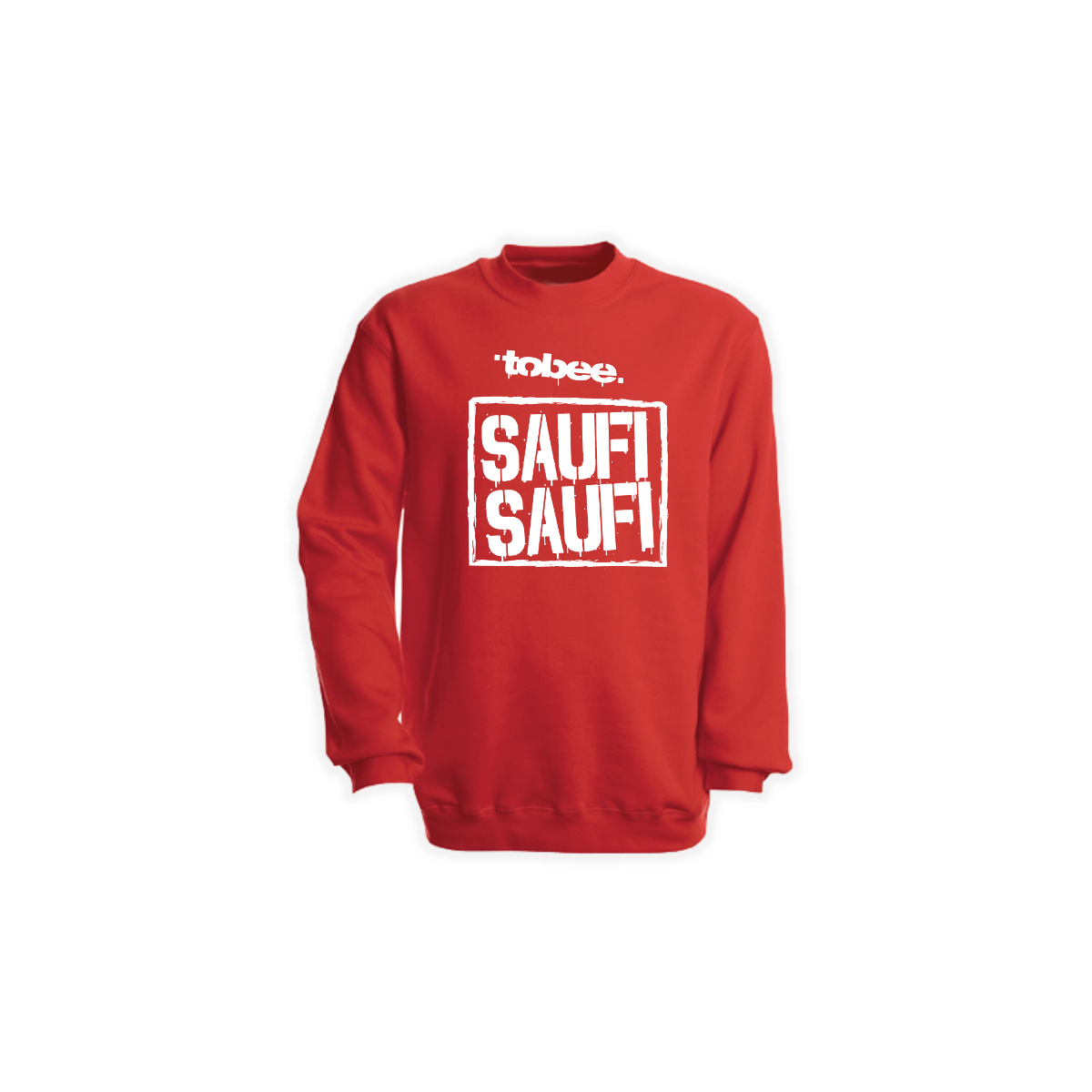 Sweat-Shirt "SAUFI SAUFI" rot