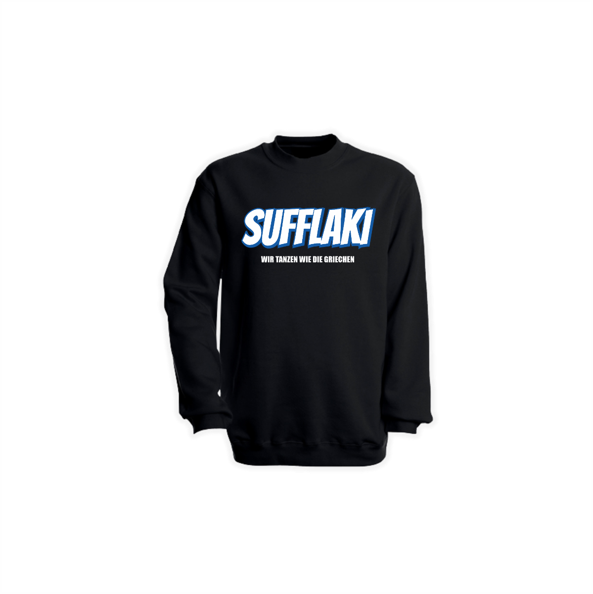 Sweat-Shirt "SUFFLAKI" schwarz