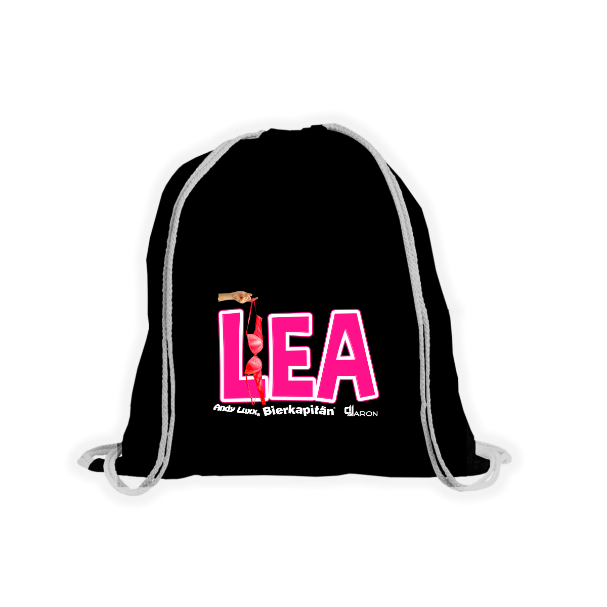 Stoffbeutel "LEA" schwarz