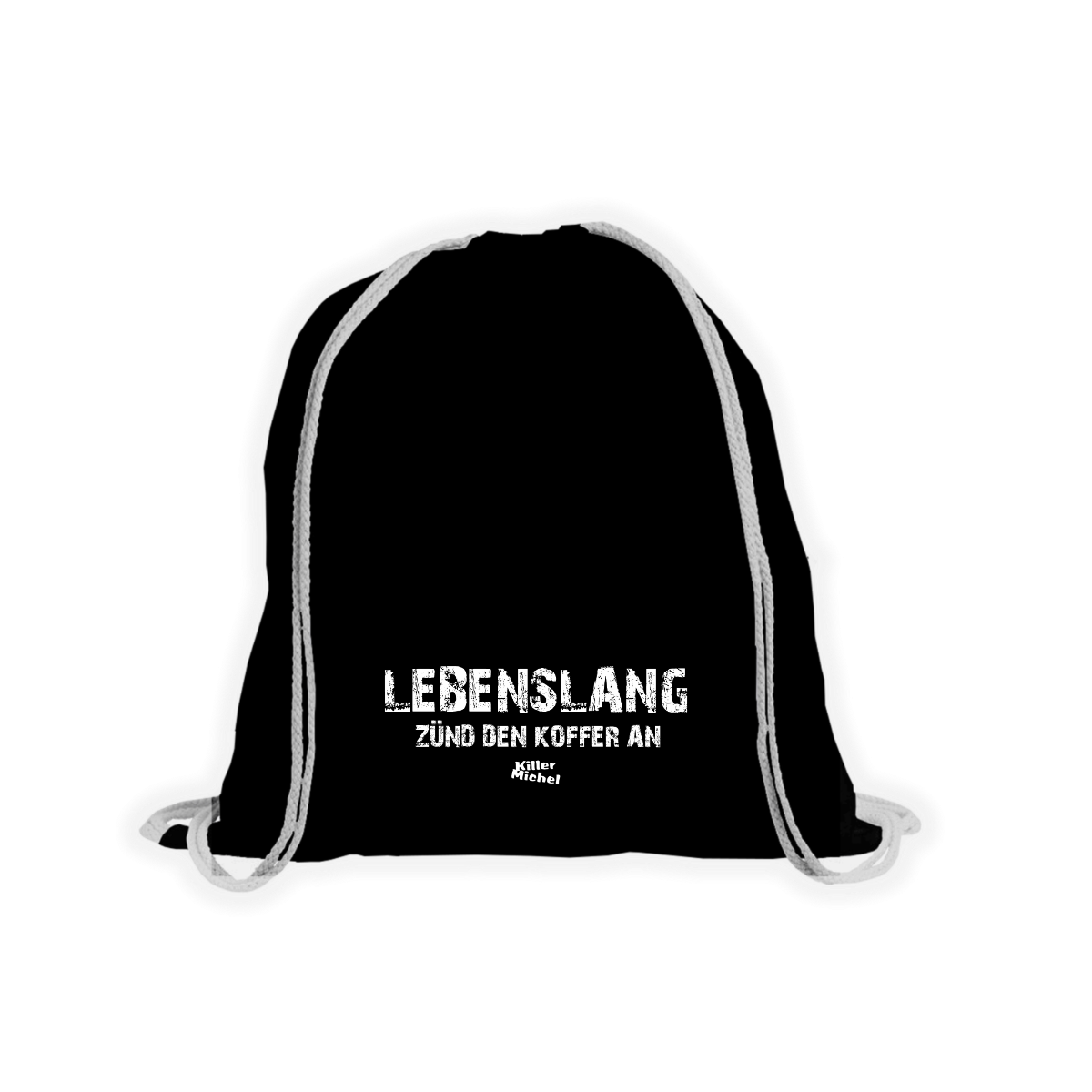 Stoffbeutel "LEBENSLANG" schwarz