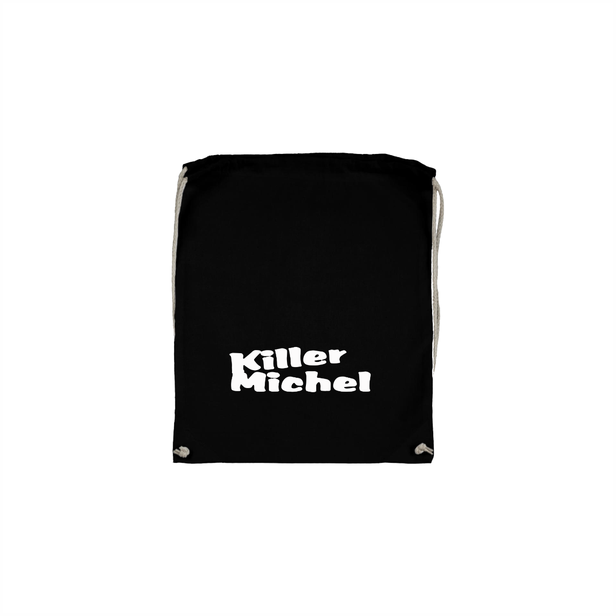 Stoffbeutel "KILLERMICHEL Logo" schwarz