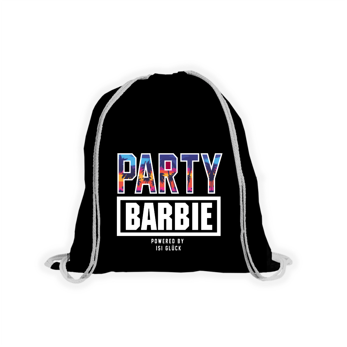 Stoffbeutel "PARTYBARBIE" schwarz