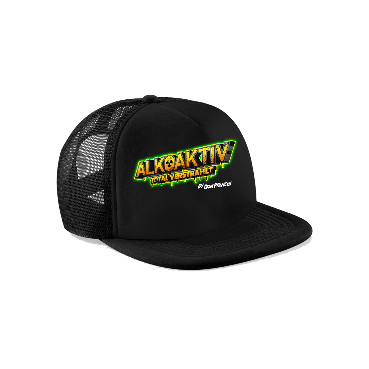 Cap "ALKOAKTIV" schwarz