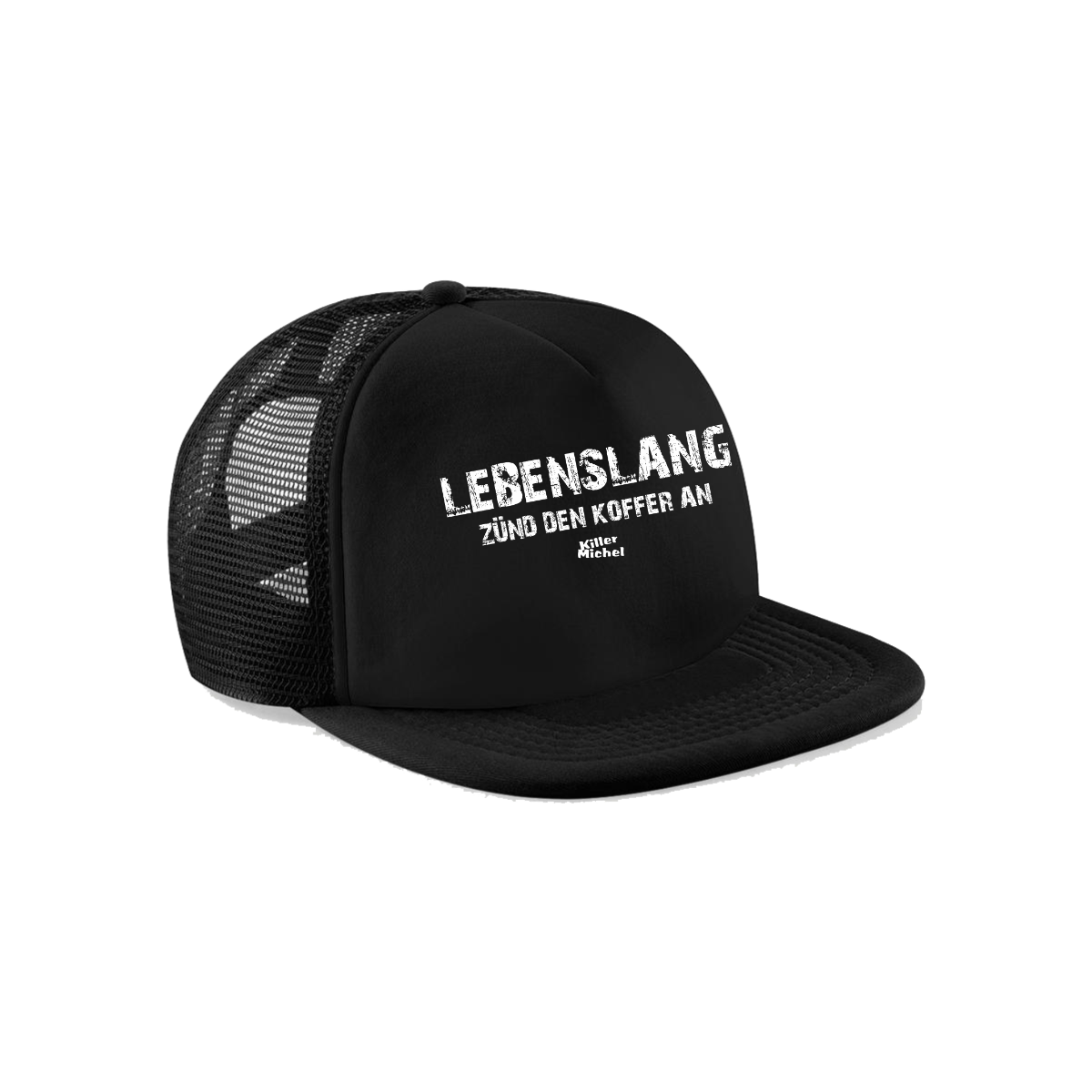 Cap "LEBENSLANG" schwarz