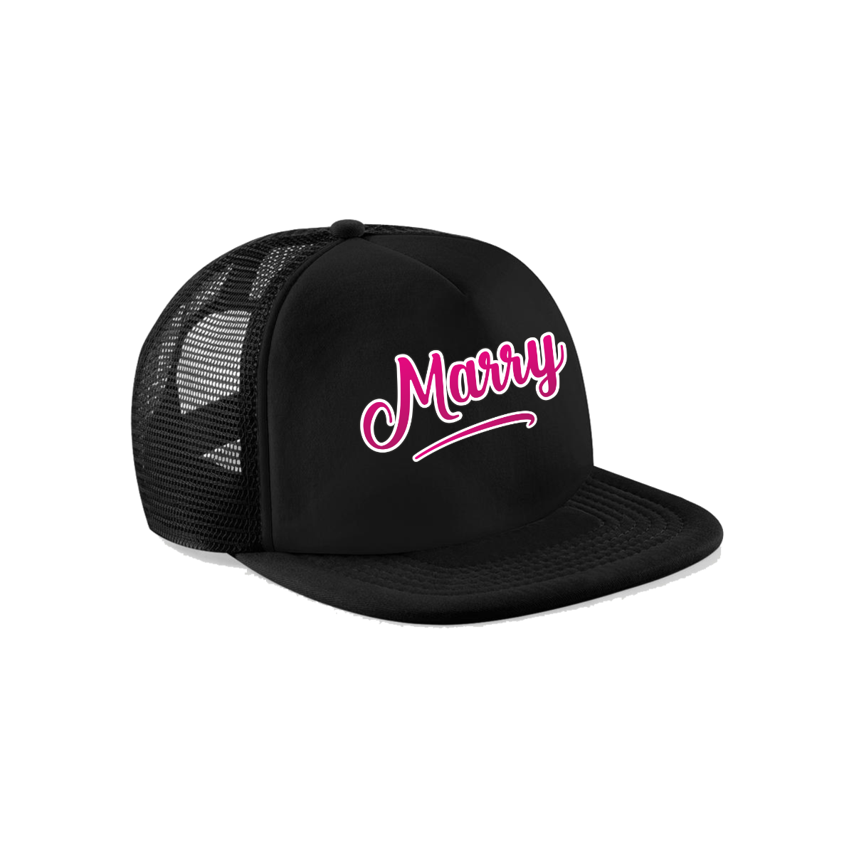 Cap "MARRY Logo" schwarz