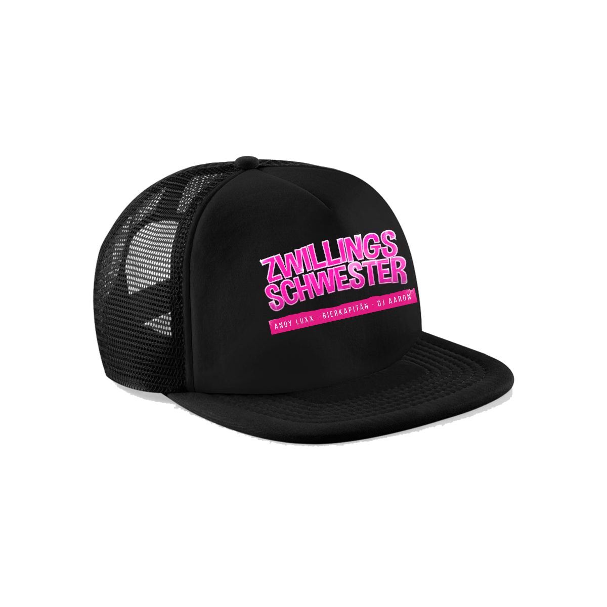 Cap "ZWILLINGSSCHWESTER" schwarz