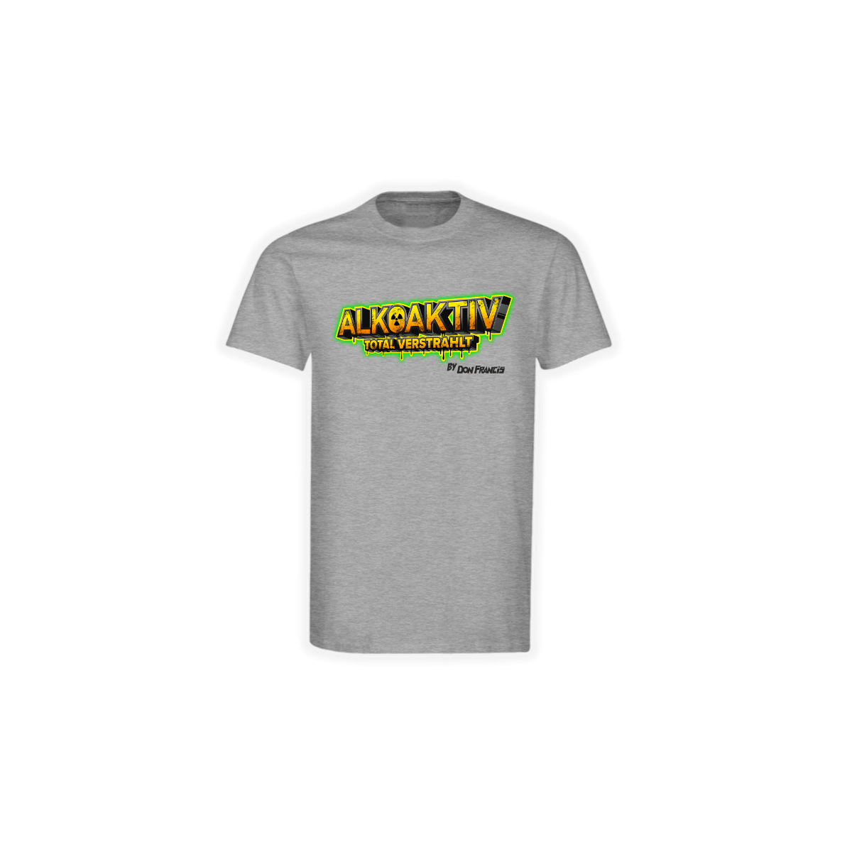T-Shirt "ALKOAKTIV" grau