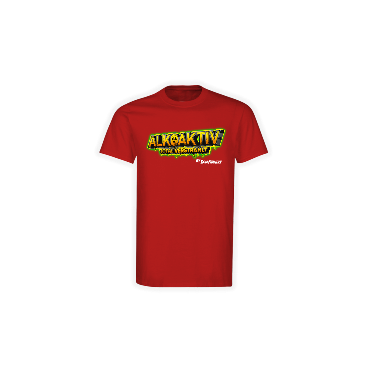 T-Shirt "ALKOAKTIV" rot