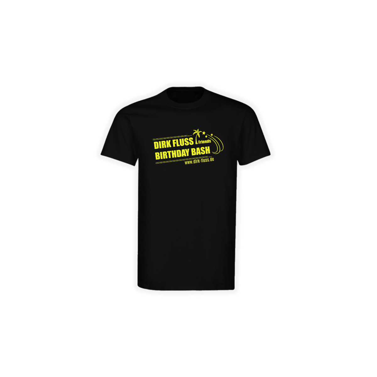 T-Shirt "BIRTHDAY BASH" schwarz