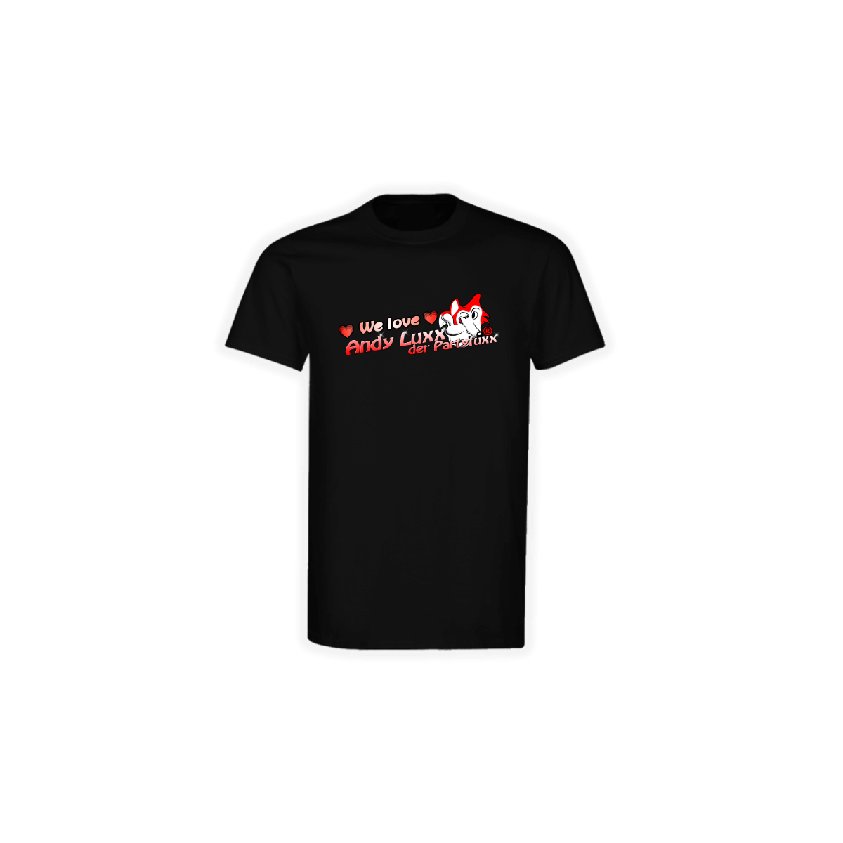 T-Shirt „FICKT EUCH ALLE!” schwarz