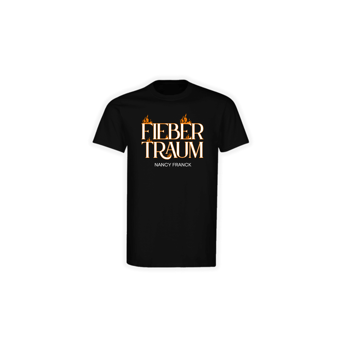 T-Shirt "FIEBERTRAUM" schwarz