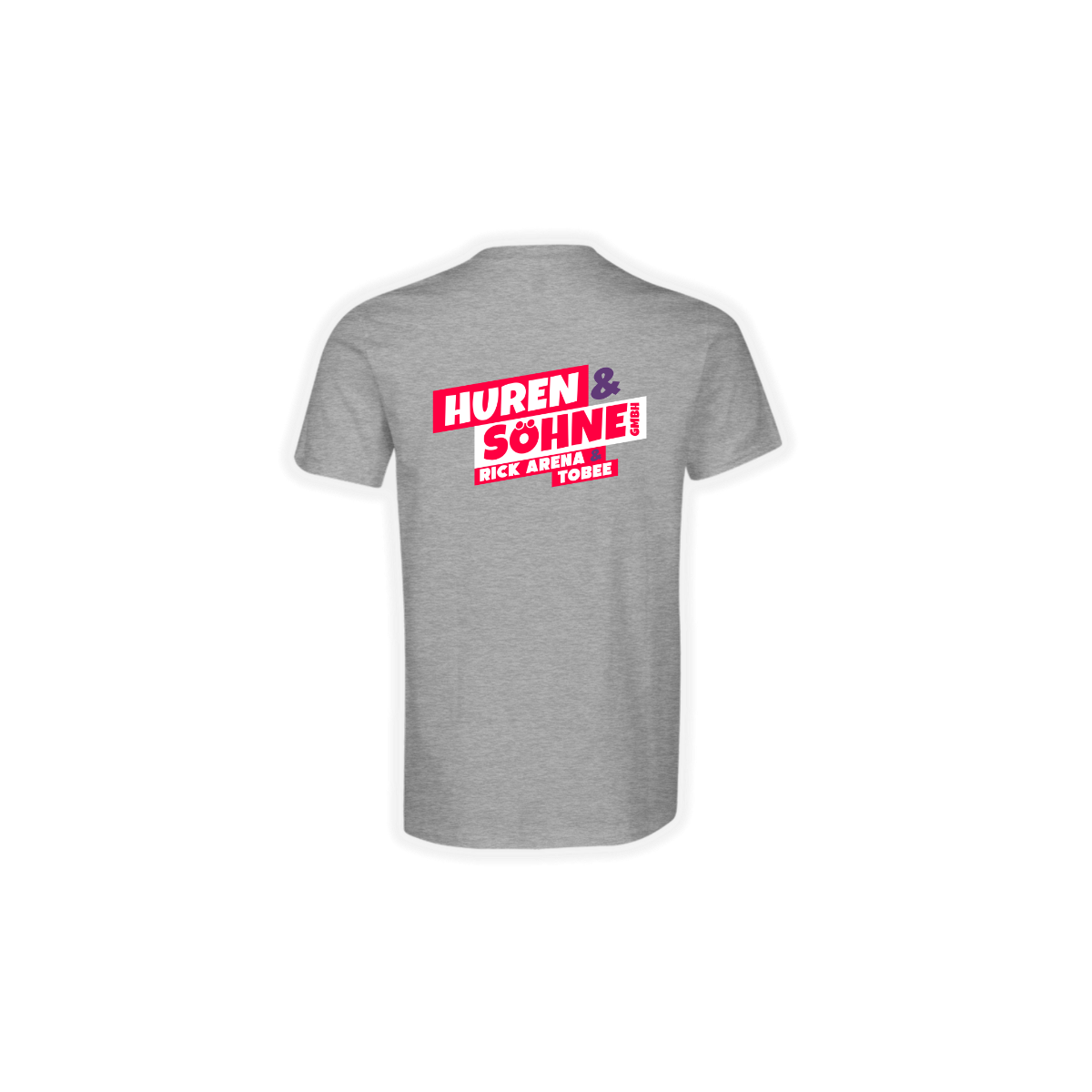 T-Shirt "SIE RUFEN AUßERHALB..." grau