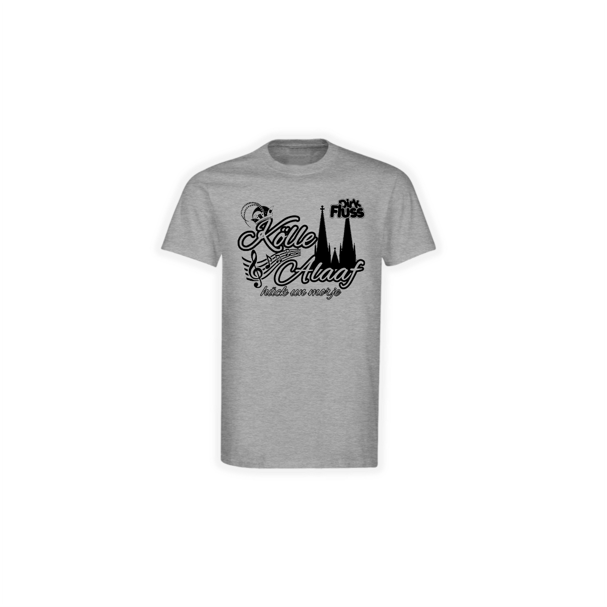 T-Shirt "KÖLLE ALAAF" grau