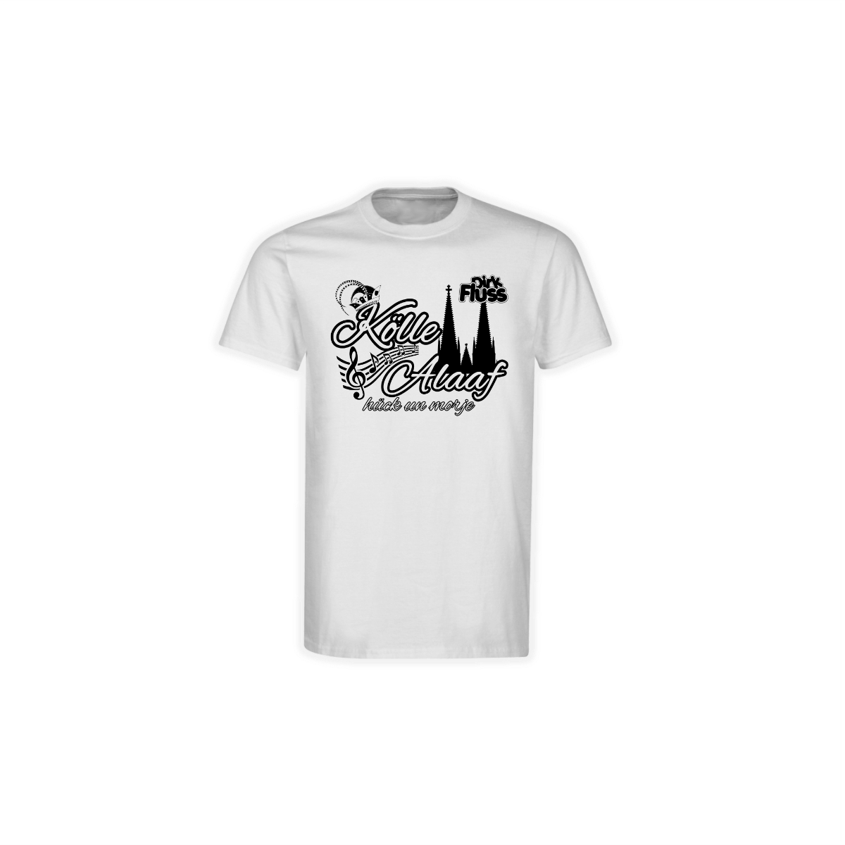 T-Shirt "KÖLLE ALAAF" weiß