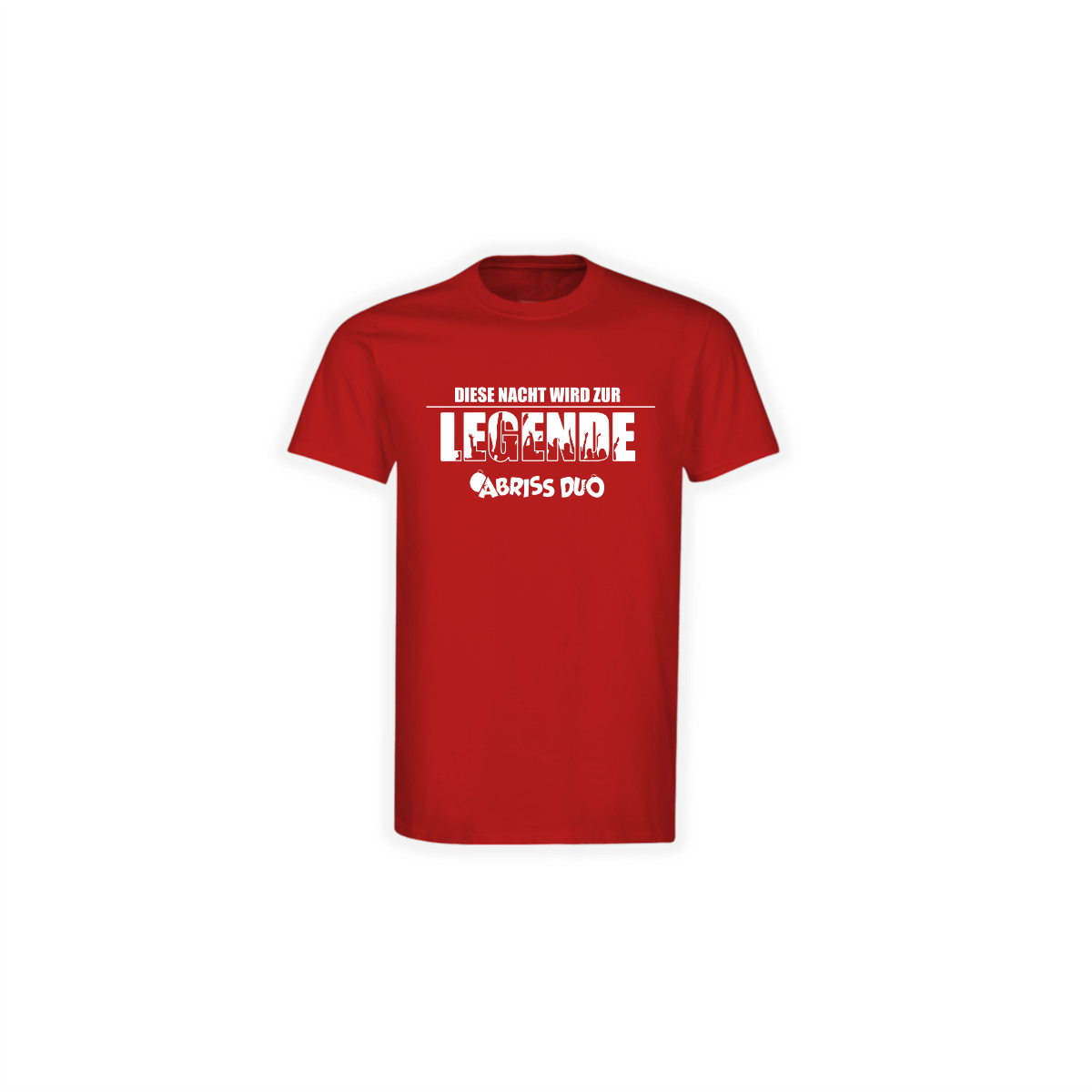 T-Shirt "LEGENDE" rot