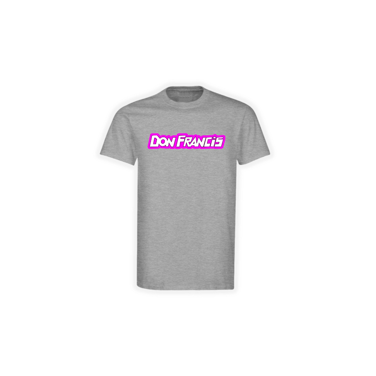T-Shirt "DON FRANCIS Logo" grau