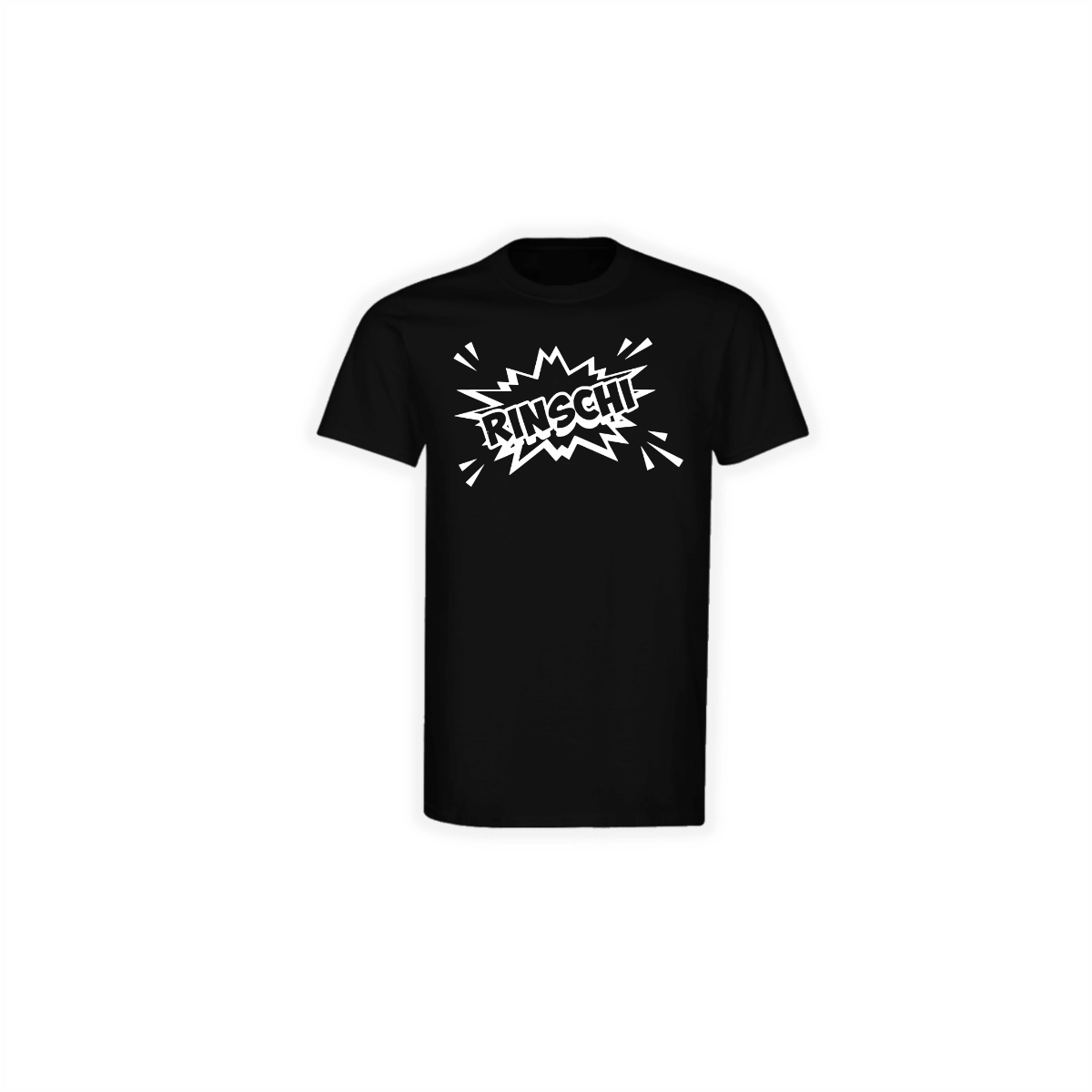 T-Shirt "RINSCHI Logo" schwarz