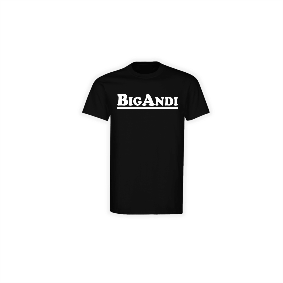 T-Shirt "BIGANDI Logo" schwarz