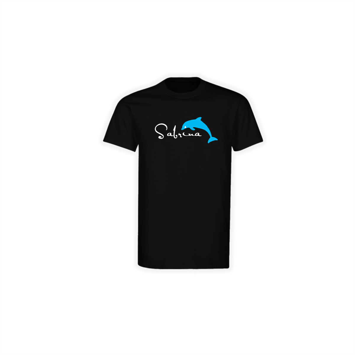 T-Shirt "SABRINA Logo" groß, schwarz