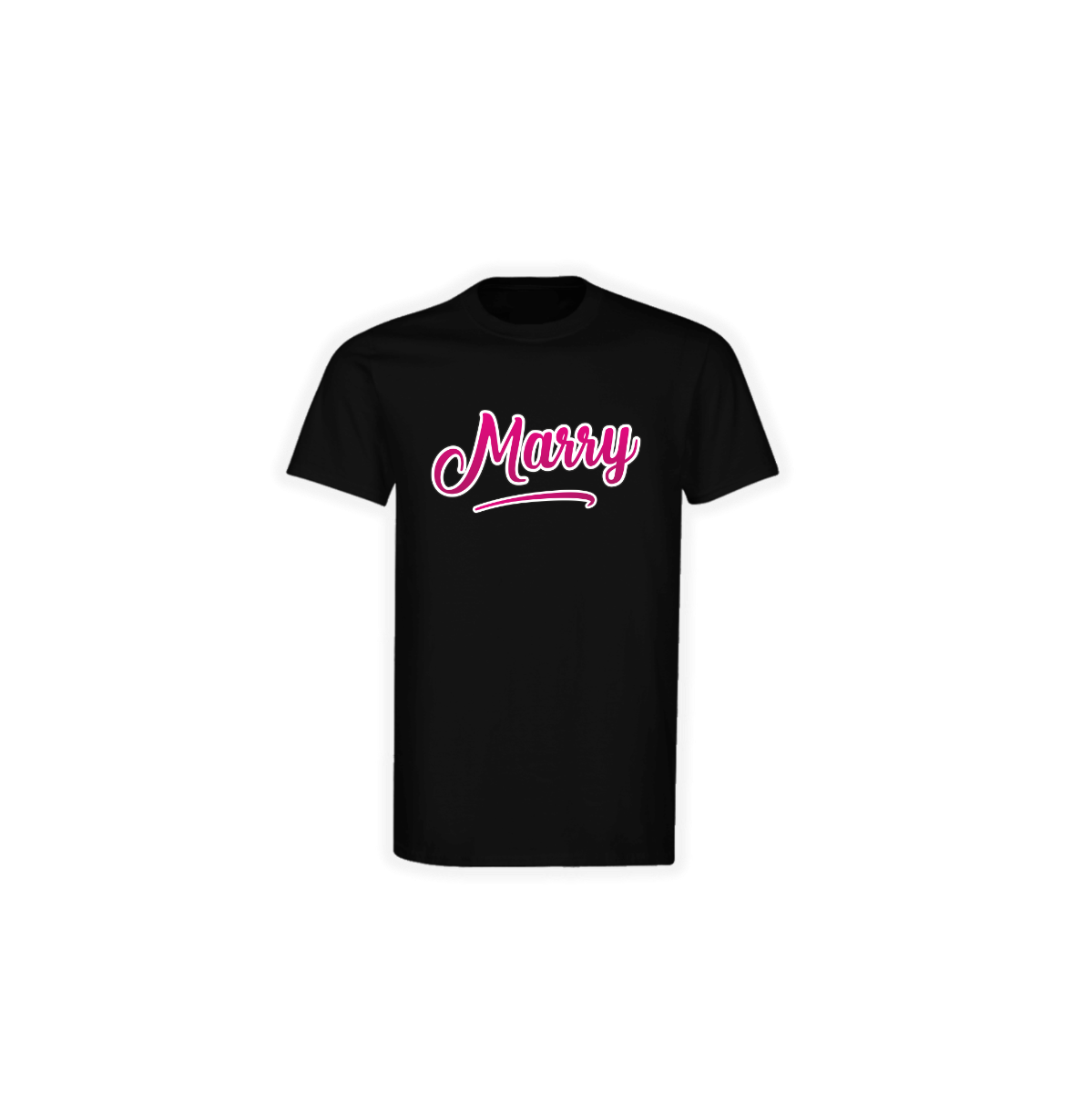 T-Shirt "MARRY Logo" schwarz