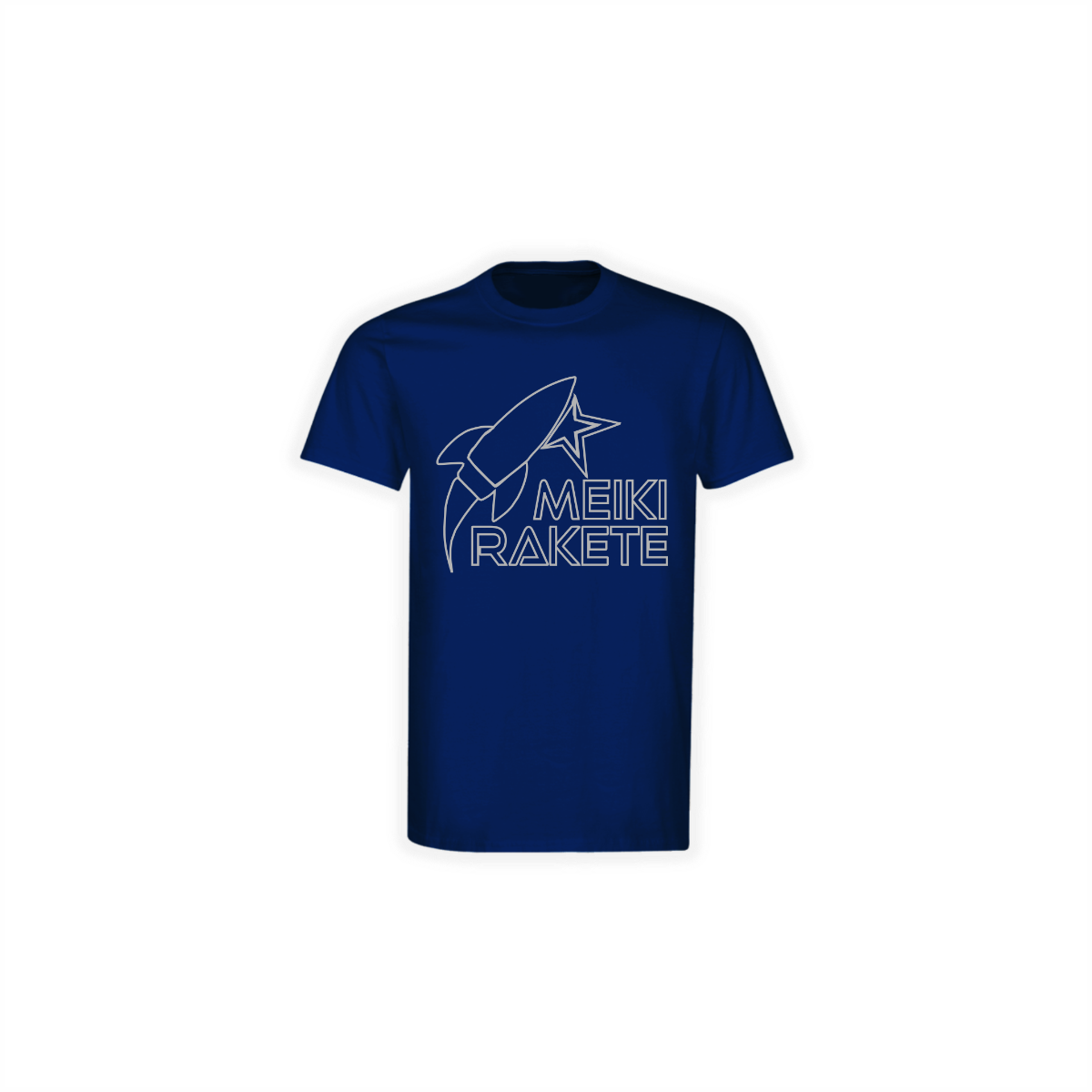 T-Shirt "MEIKI RAKETE Logo" navy