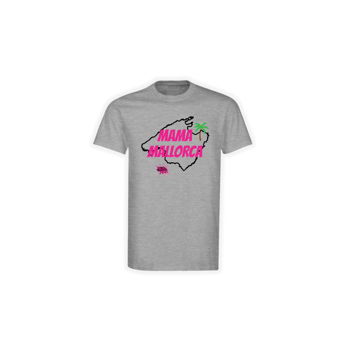 T-Shirt "MAMA MALLORCA" grau