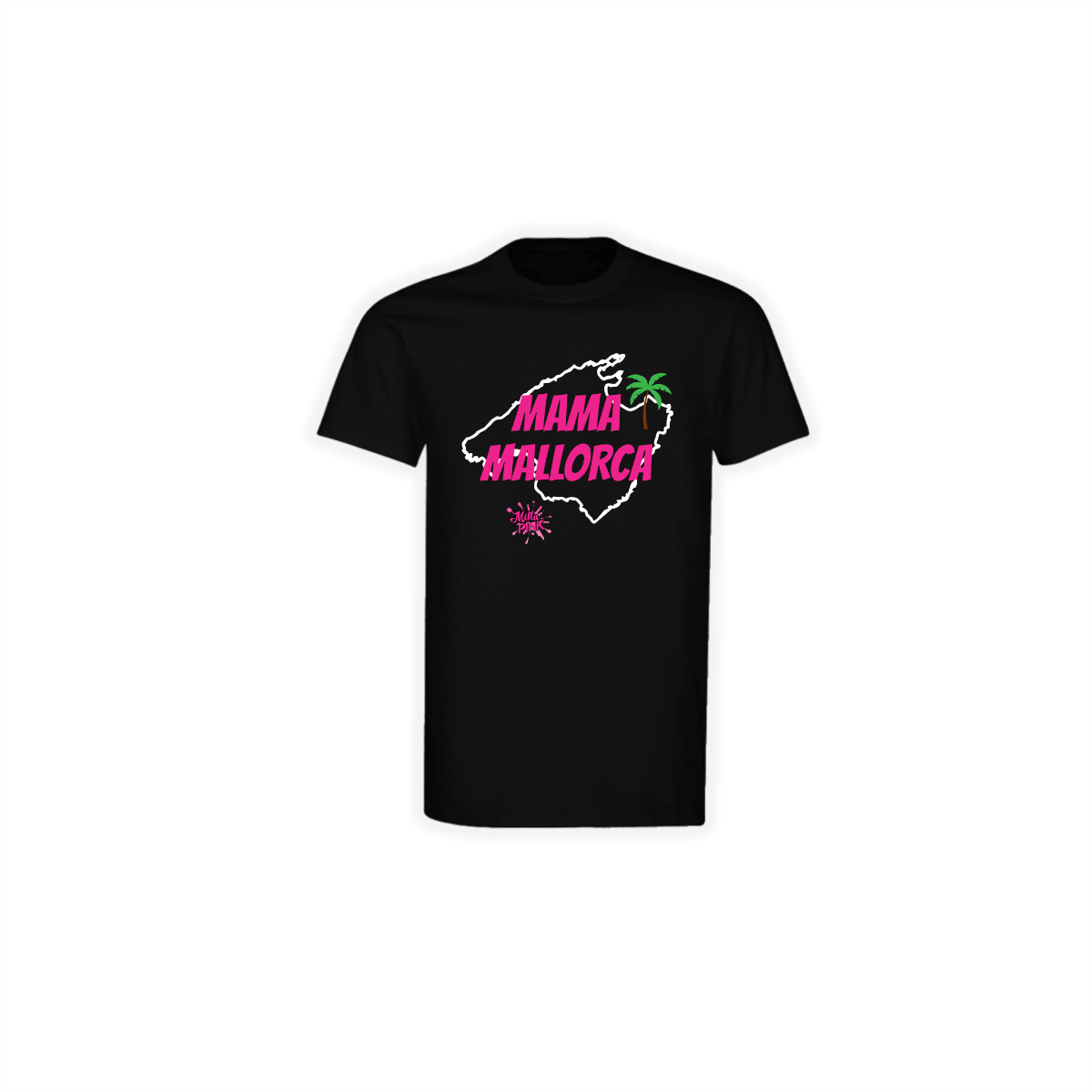 T-Shirt "MAMA MALLORCA" schwarz