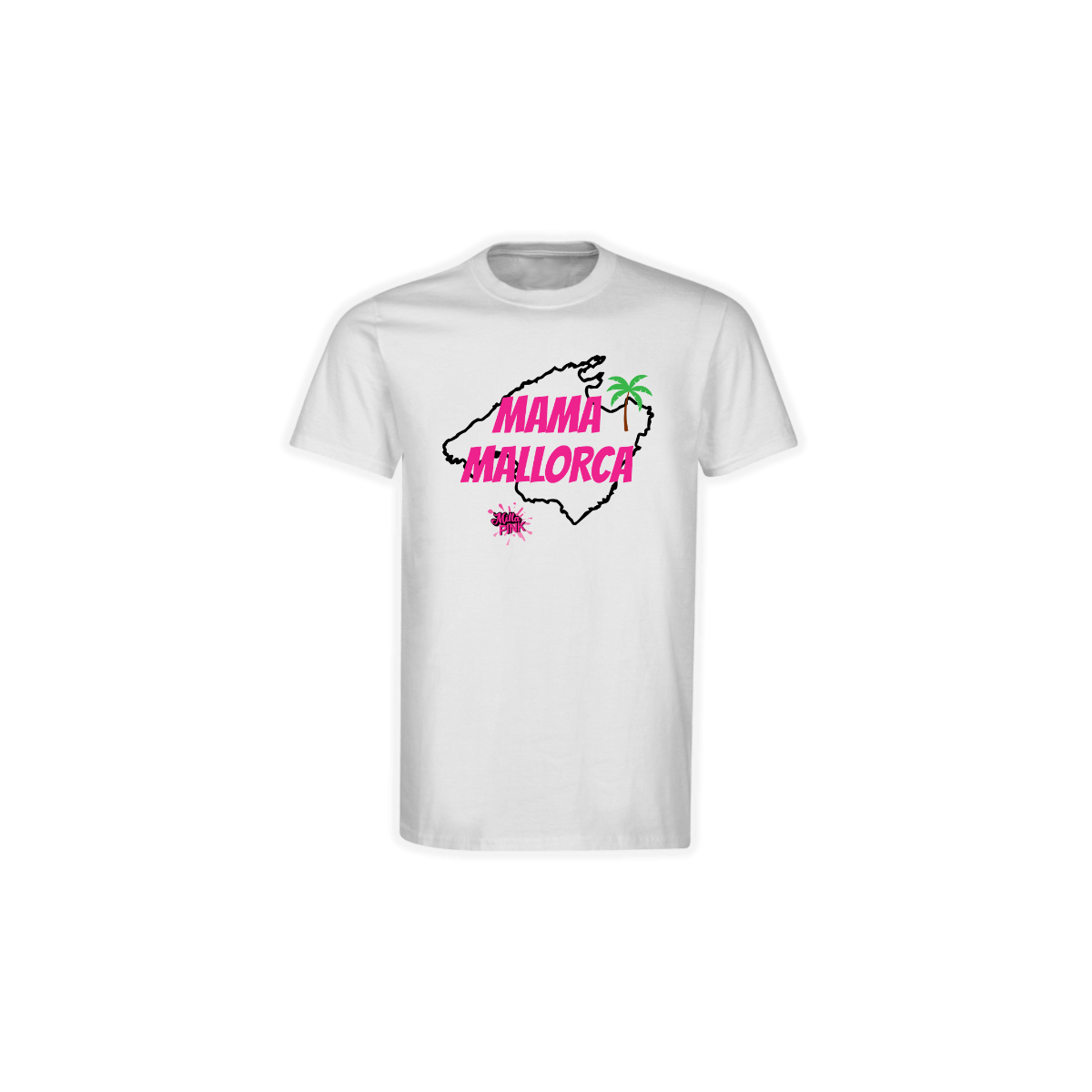 T-Shirt "MAMA MALLORCA" weiß