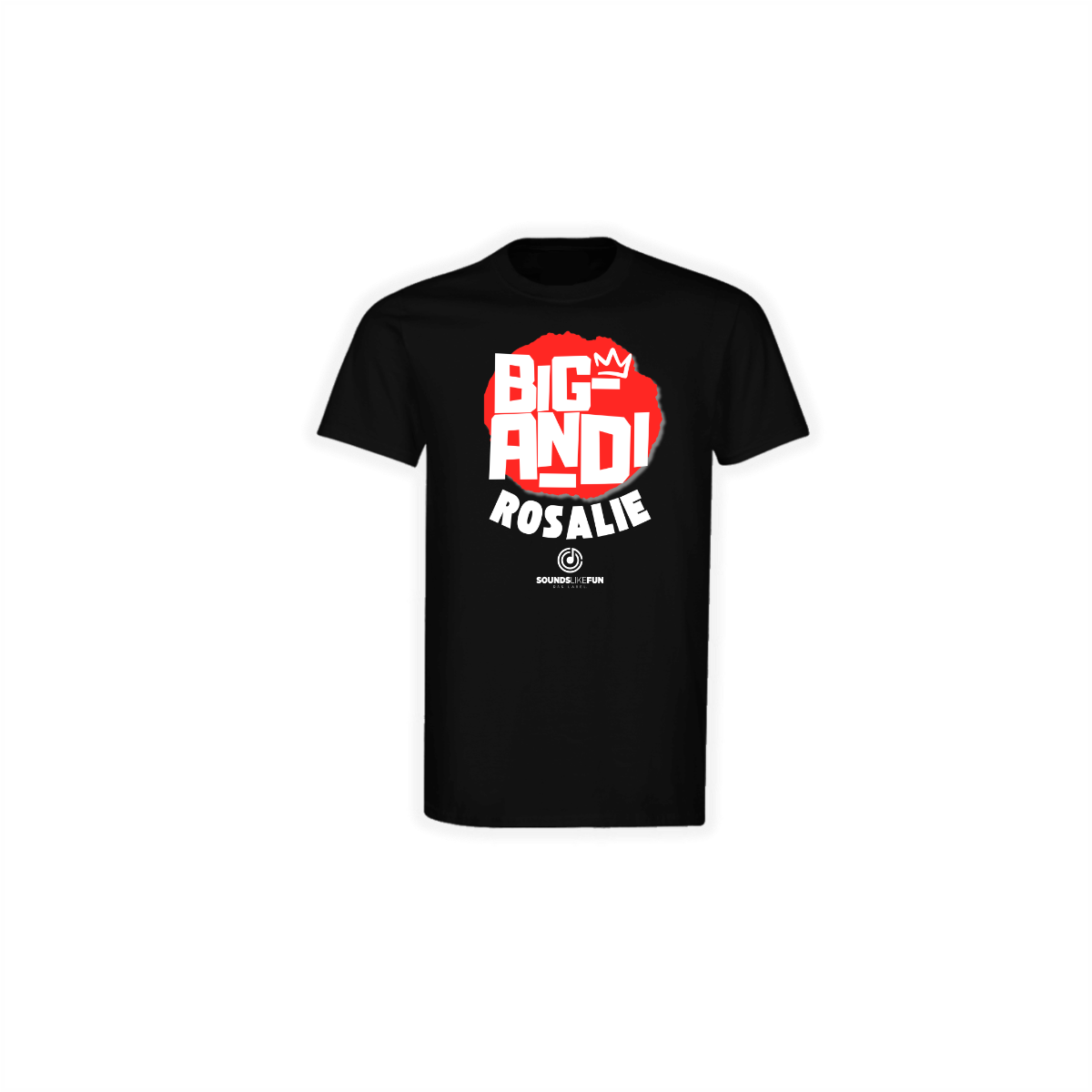 T-Shirt "ROSALIE" schwarz