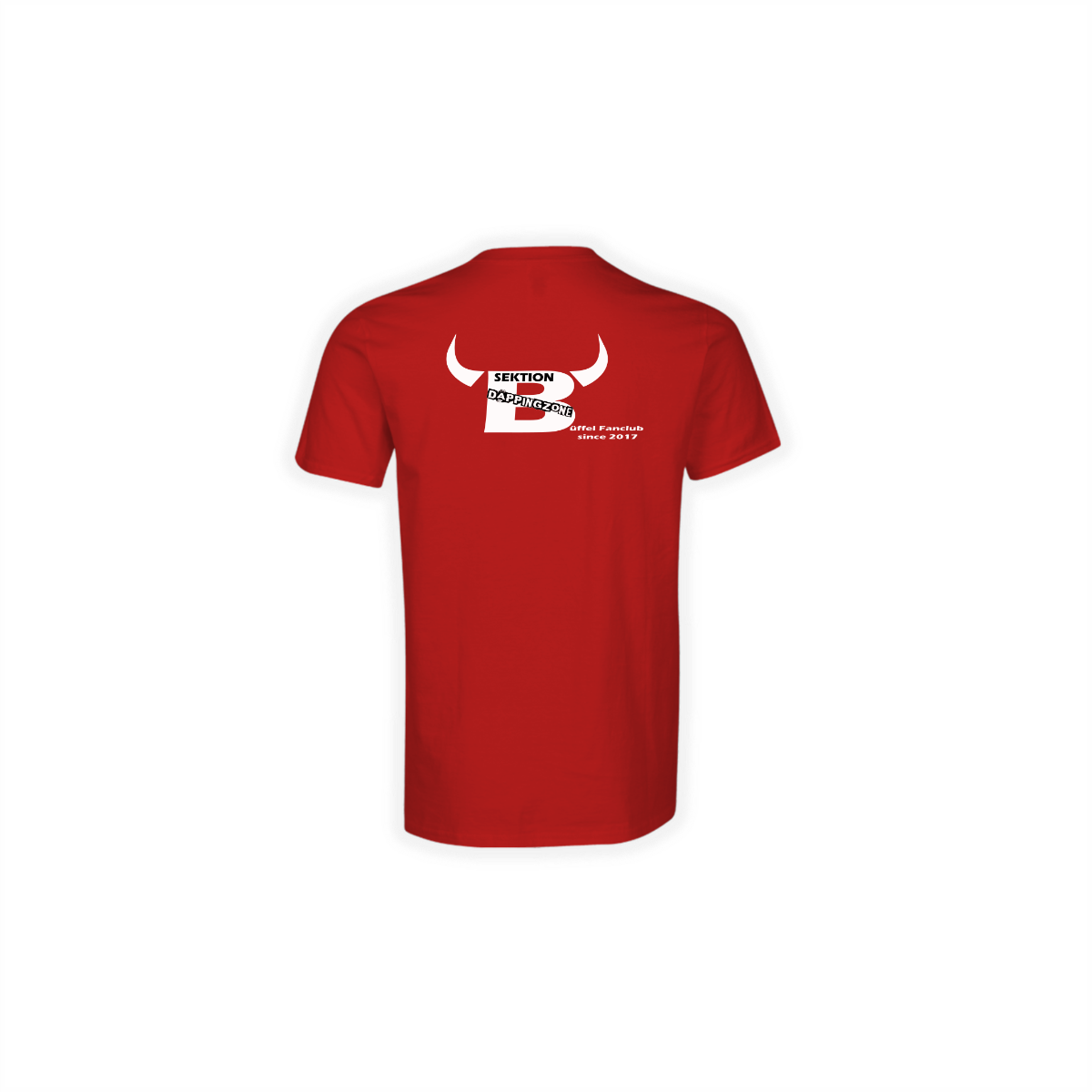 T-Shirt "SEKTION DÄPPINGZONE" rot