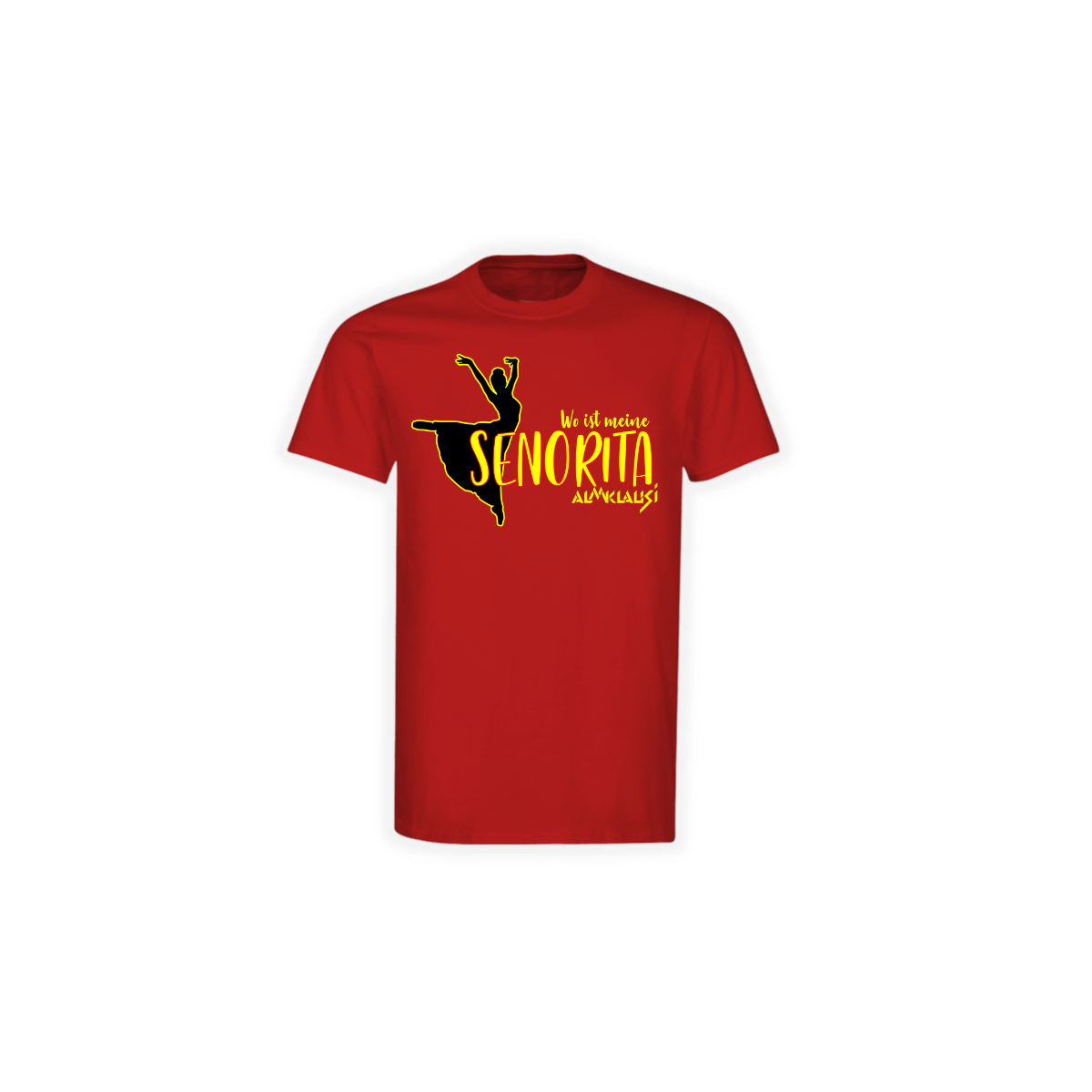 T-Shirt "SEÑORITA" rot